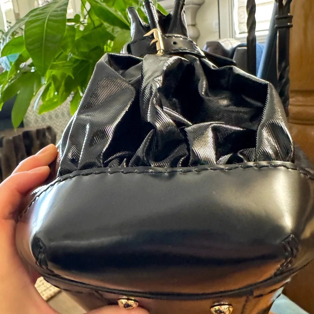 Gucci Queen Large Leather Tote Black - Picture 7 of 11